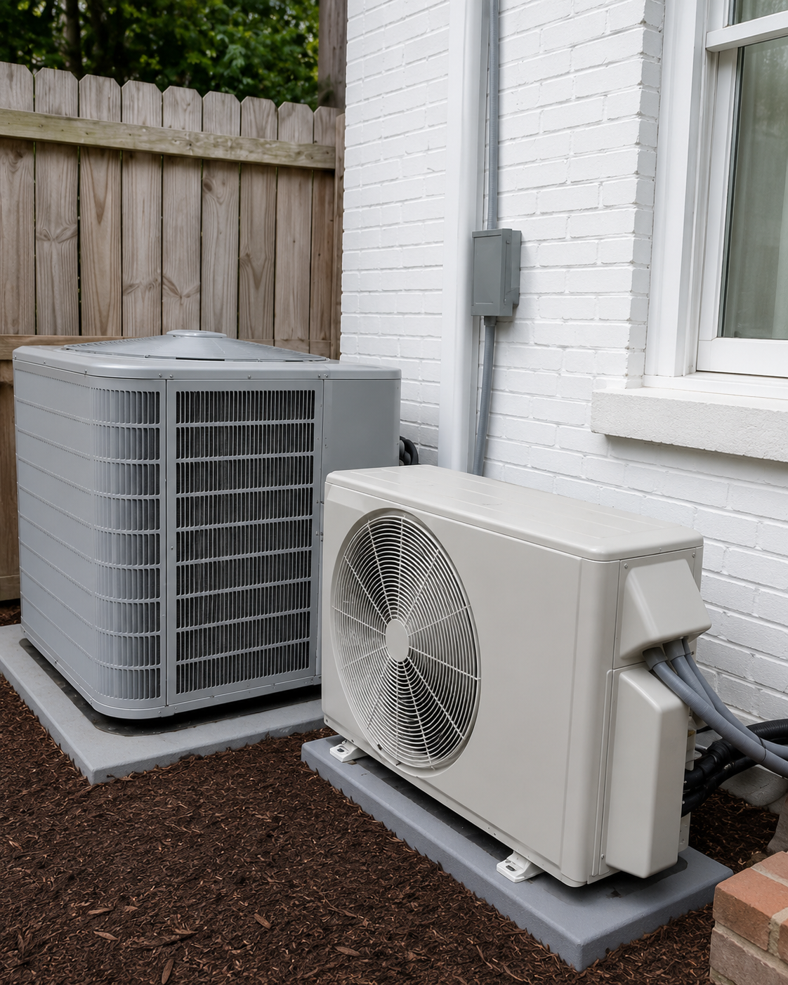 Completed HVAC maintenance service